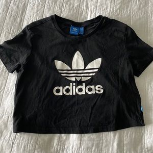 Adidas workout crop top